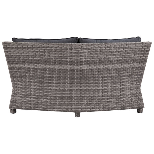 Signature Design by Ashley Salem Beach 85.75'' Outdoor Patio Sectional